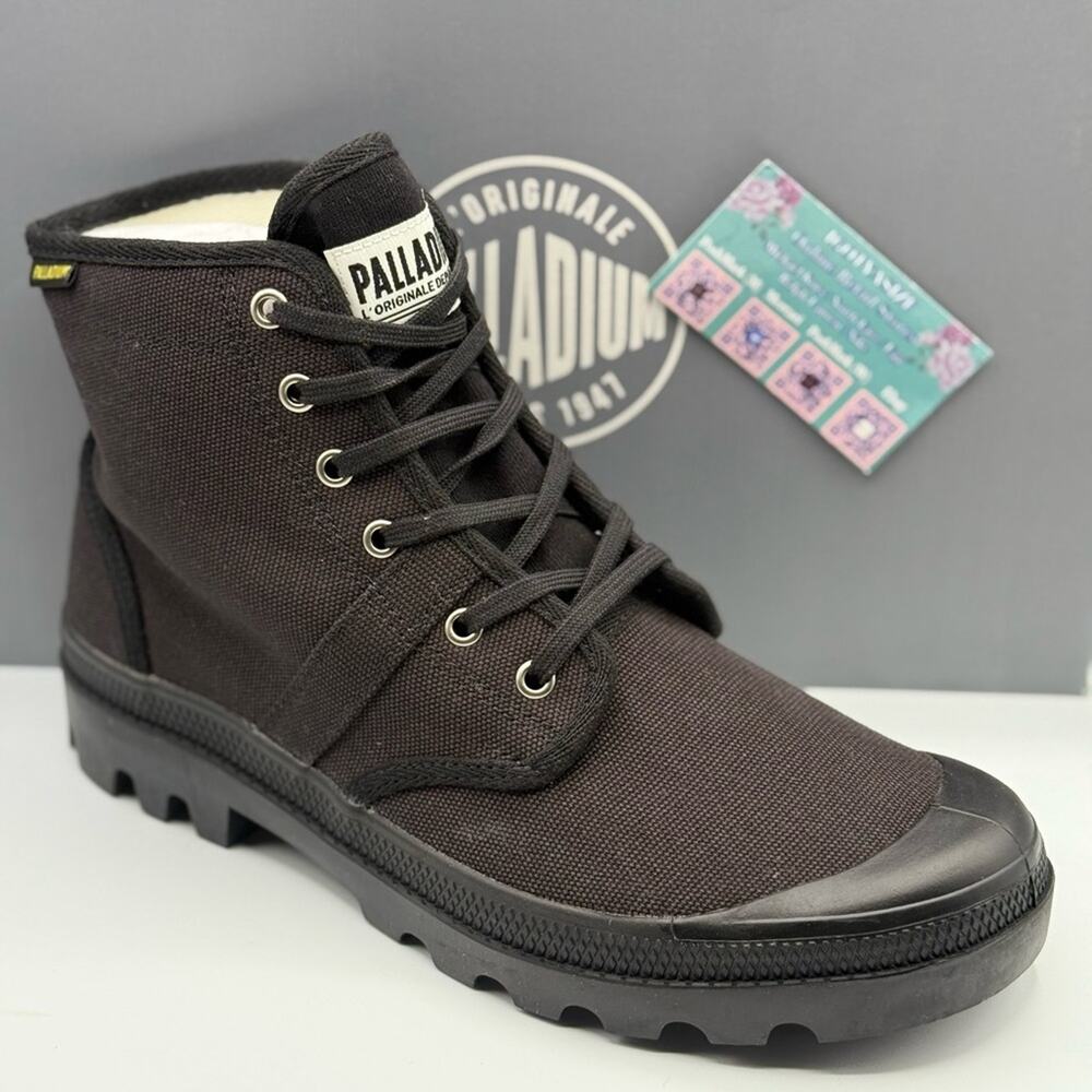 PALLADIUM PALLABROUSSE CANVAS BOOTS‎